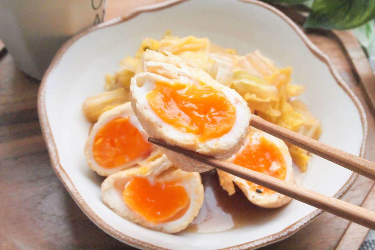 「卵の袋煮」レシピ